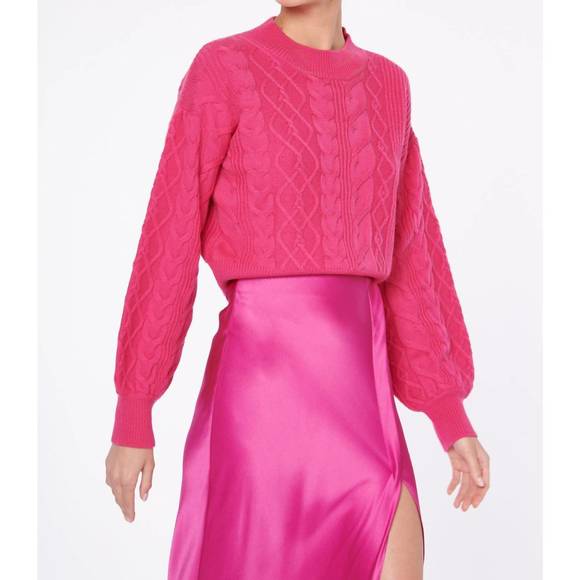 NEW CAMI NYC davney sweater in magnolia - Picture 2 of 3